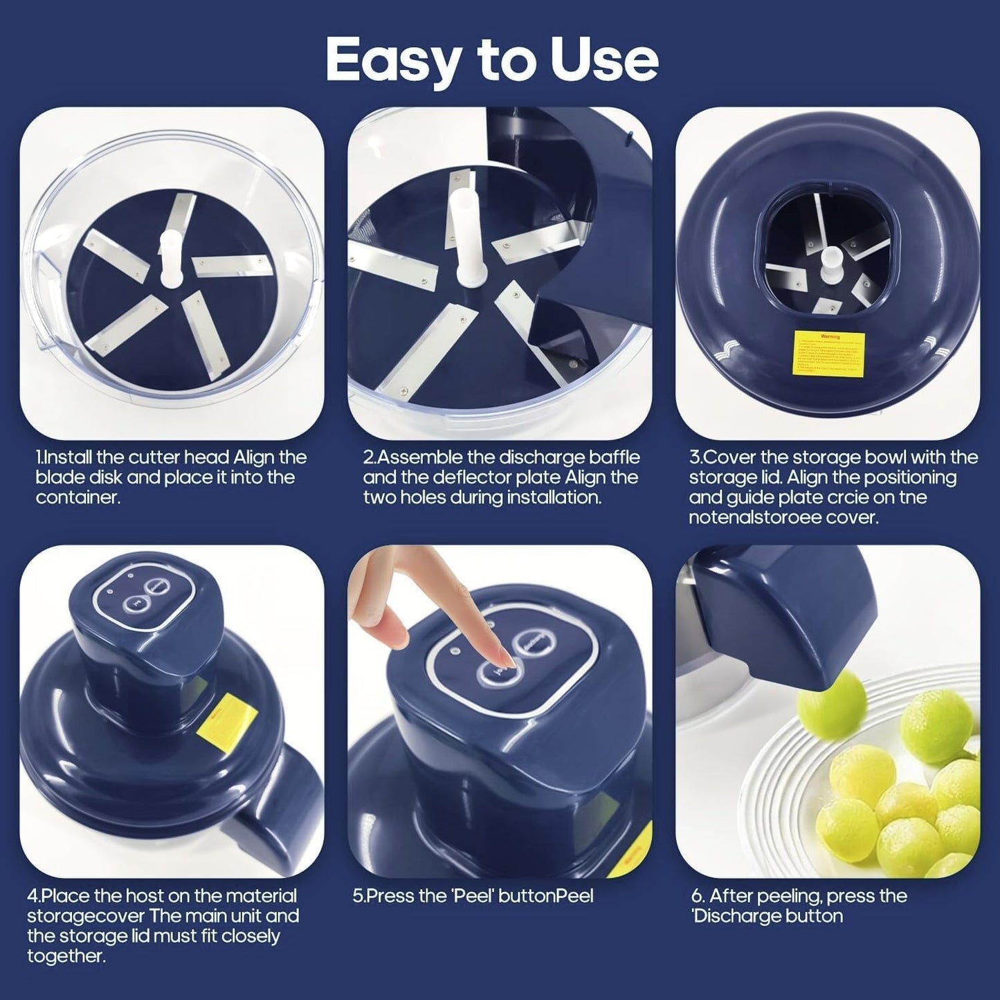 Automatic Rechargeable Fruit & Vegetable Peeler