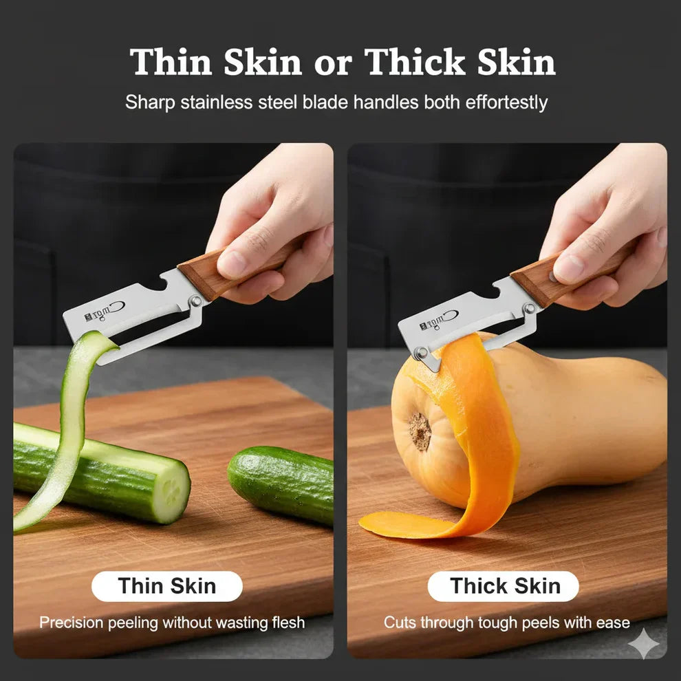 SharpSlicer™ – Multi-Functional Vegetable Peeler for Kitchen