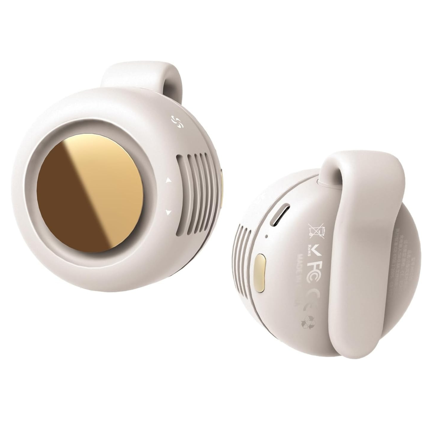 Mini Portable Bladeless Fan - 6 Hours of Hands-Free Cooling