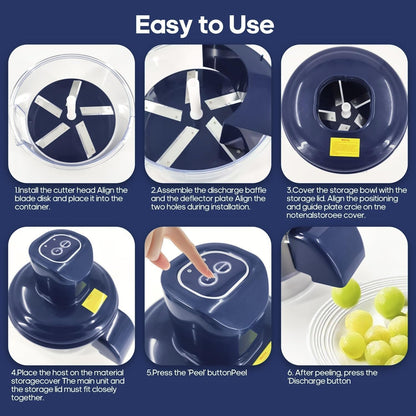 Automatic Rechargeable Fruit & Vegetable Peeler