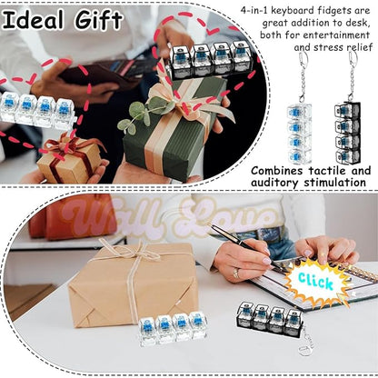 Mechanical Click-Fidget Keychain