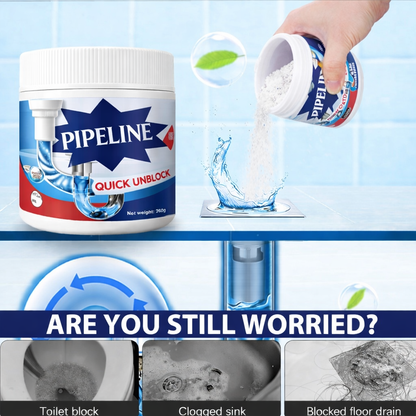Pipeline Drain Cleaner | Powerful Pipe Unblocker (Buy 1 Get 2 Free)