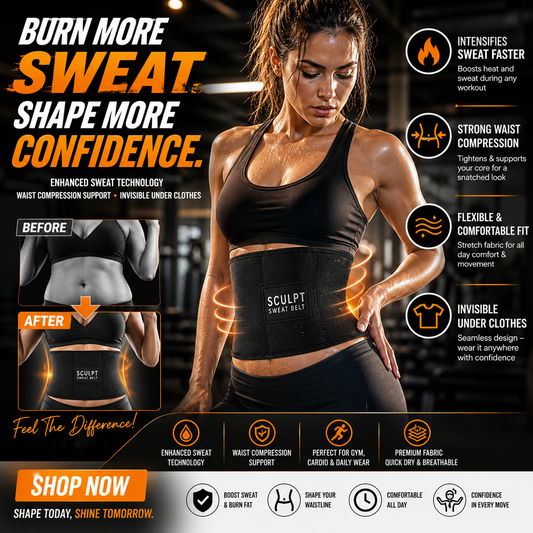 Unisex Slimming Sweat Belt