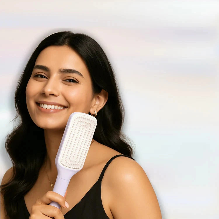 Self-Cleaning Smart Hair Brush