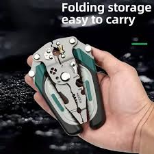 9-in-1 Multifunction Wire Stripper and Cutter Plier