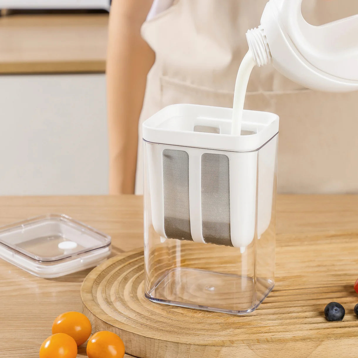 Homemade Paneer Maker / Yogurt filter with Fine Mash Strainer